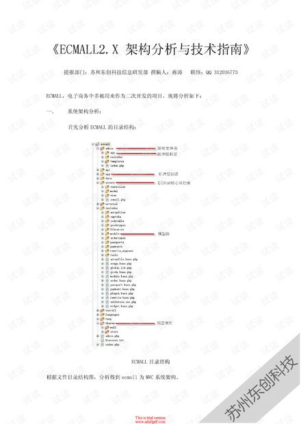 ECMall技術(shù)開發(fā)文檔